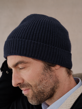 Bleu marine - 100% Cachemire