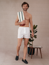 White - Classic Boxers - Cotton