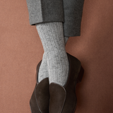 Gris & Rouge - Color Block - Coton