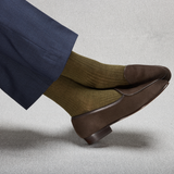 Verde Kaki – Cachemir y Seda