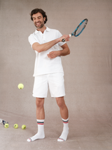 Marine & Rouge Vintage - Coton