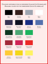 Broderie - Personnalisation chaussettes