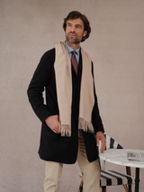 Écharpe 100% Cachemire - Beige clair