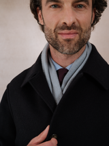 Écharpe 100% Cachemire - Bleu ciel