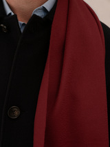 100% Cashmere Scarf - Burgundy