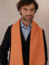 Écharpe 100% Cachemire - Orange