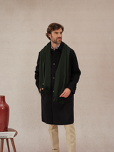 Écharpe 100% Cachemire - Vert Académie