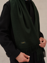 Écharpe 100% Cachemire - Vert Académie
