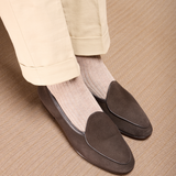 Mottled Beige - Cotton Lisle