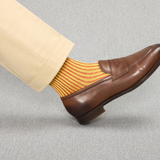 Yellow & Red - Cotton Lisle