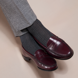 Anthracite Grey - Cotton lisle