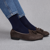 Bleu marine - Laine & Cachemire