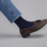 Bleu marine - Laine & Cachemire