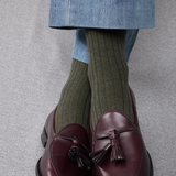 Vert kaki - Super-solide fil d'Écosse