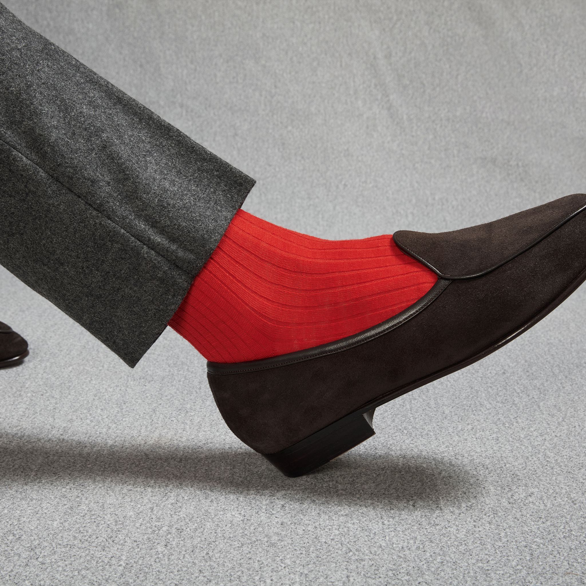 mens red dress socks Red socks for men - 80% Merino wool