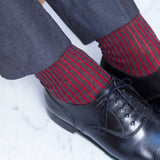 Gris & Rojo - Hilo de Escocia