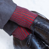 Gris & Rojo - Hilo de Escocia