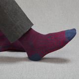 Light Blue - Indoors Socks - Wool