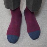 Light Blue - Indoors Socks - Wool