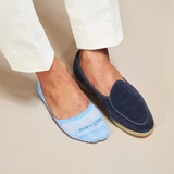 Bleu ciel - Mocassin