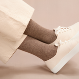 Brown & Beige - Gold - Cotton