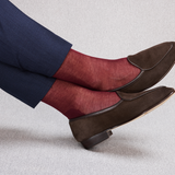 Burgundy - Cotton Veil