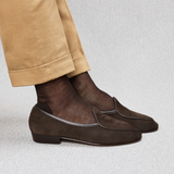Marron - Voile de coton