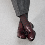 Gris & Bordeaux - Super-solide fil d'Écosse