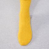 Jaune maïs - Torsades - Super-solide Laine