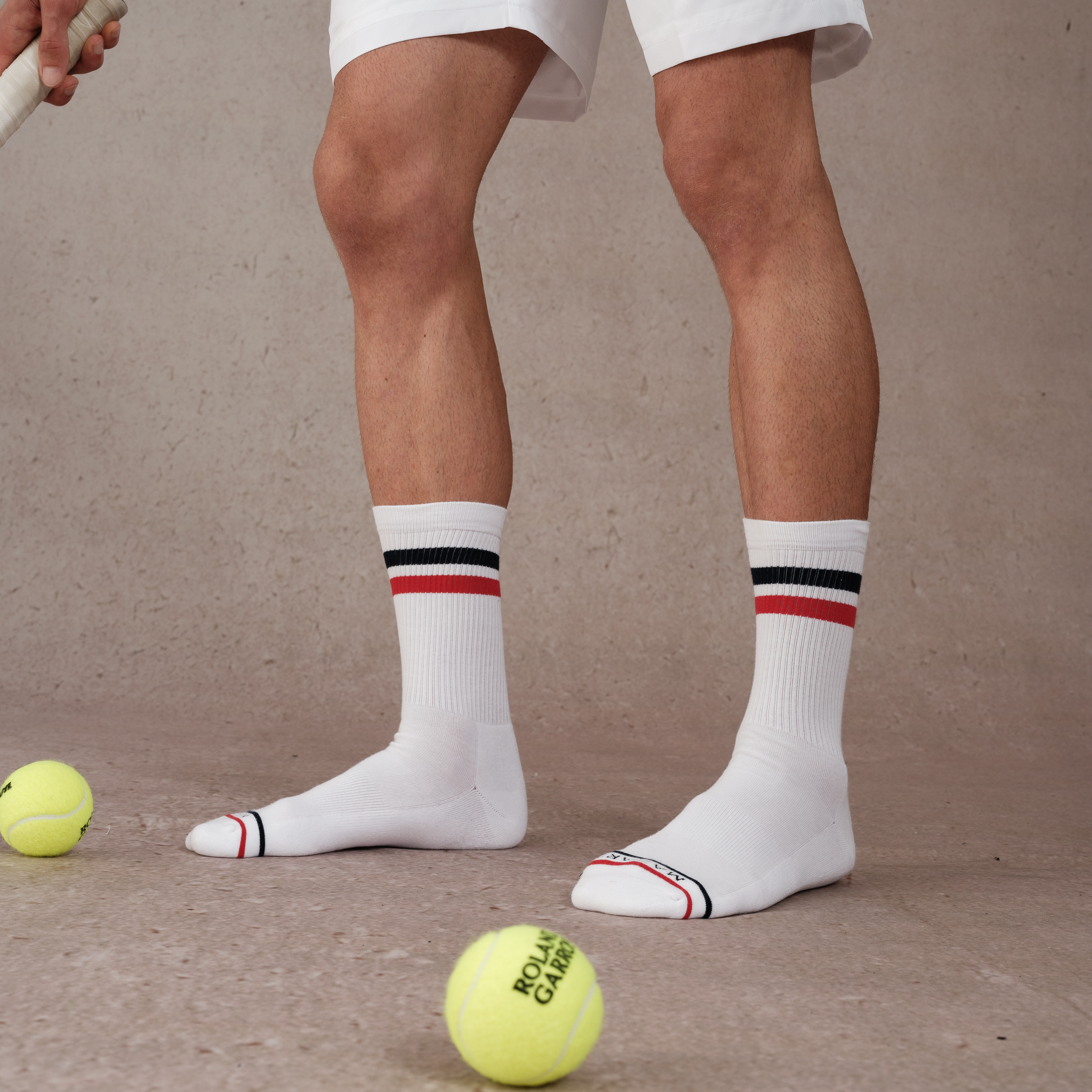 Marine & Rouge Vintage - Coton