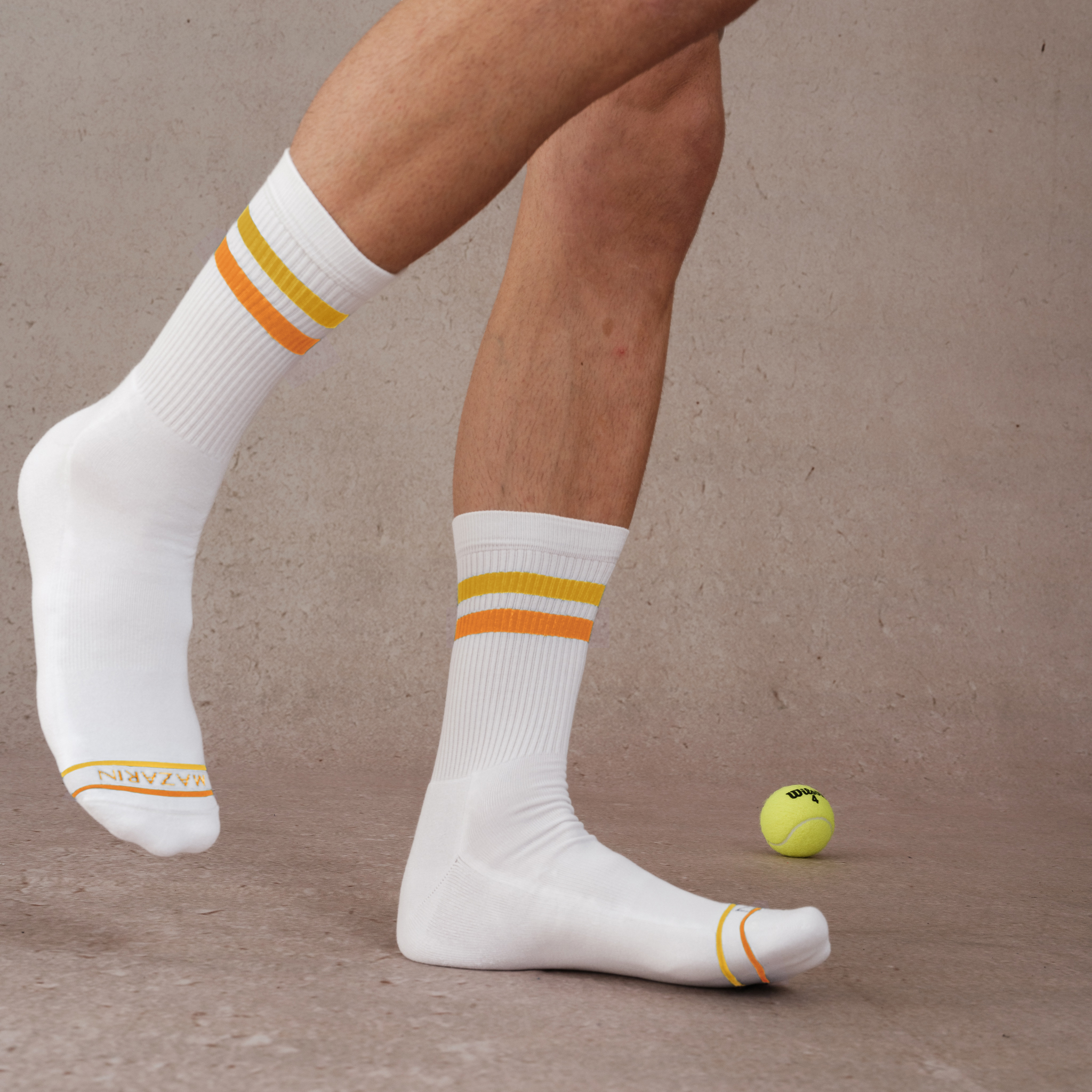 Jaune & Orange Vintage - Coton