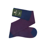 Bleu outremer & Rouge - Caviar - Super-solide fil d'Écosse