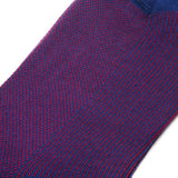 Bleu outremer & Rouge - Caviar - Super-solide fil d'Écosse