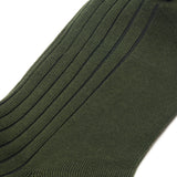 Khaki & Navy Blue - Super-Durable Cotton Lisle