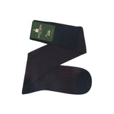 グレー&ボルドー - スーパーソリッドスコティッシュヤーン