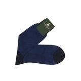 Marine & Bleu Roi - Caviar - Fil d'Écosse