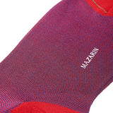 Carmine & Royal Blue - Birdseye - Cotton Lisle