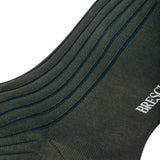 Vert kaki & Bleu - Fil d'Écosse