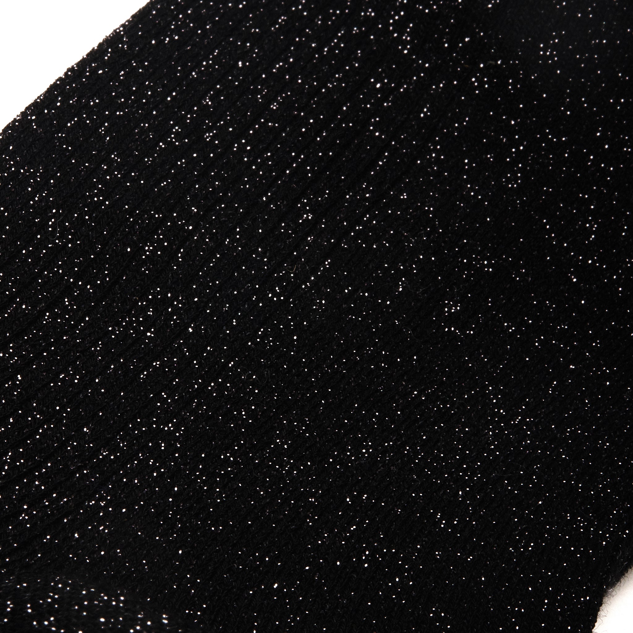 Noir - Argenté - Coton