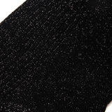 Noir - Argenté - Coton