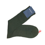 Khaki & Royal Blue - Wool