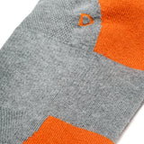 Grau & Orange - Baumwolle