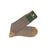 Taupe & Bleu - Caviar - Super-solide Laine & Coton