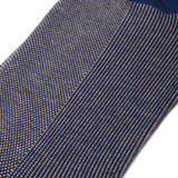 Bleu moyen & Sable - Caviar - Super-solide fil d'Écosse