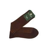 Marron & Orange - Super-solide fil d'Écosse