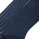 Steel Blue & Light Grey – Super-durable Lisle Cotton