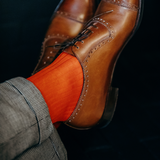 Bright orange - Cotton lisle