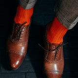 Bright orange - Cotton lisle