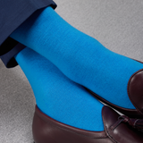 Bleu ciel - Laine & Cachemire