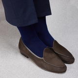 Bleu marine - Laine & Cachemire